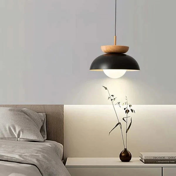 LumaWood Taklampa – Modern Trä-LED Armatur med Minimalistisk Design