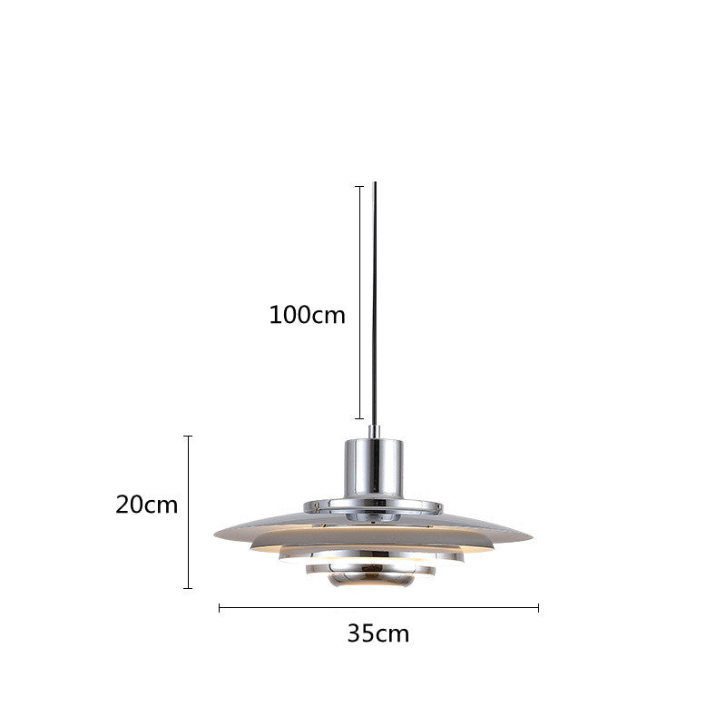 Nordic Iron Aluminium Taklampa – Modern LED Minimalistisk Armatur
