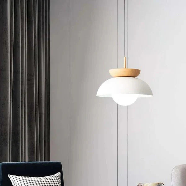 LumaWood Taklampa – Modern Trä-LED Armatur med Minimalistisk Design
